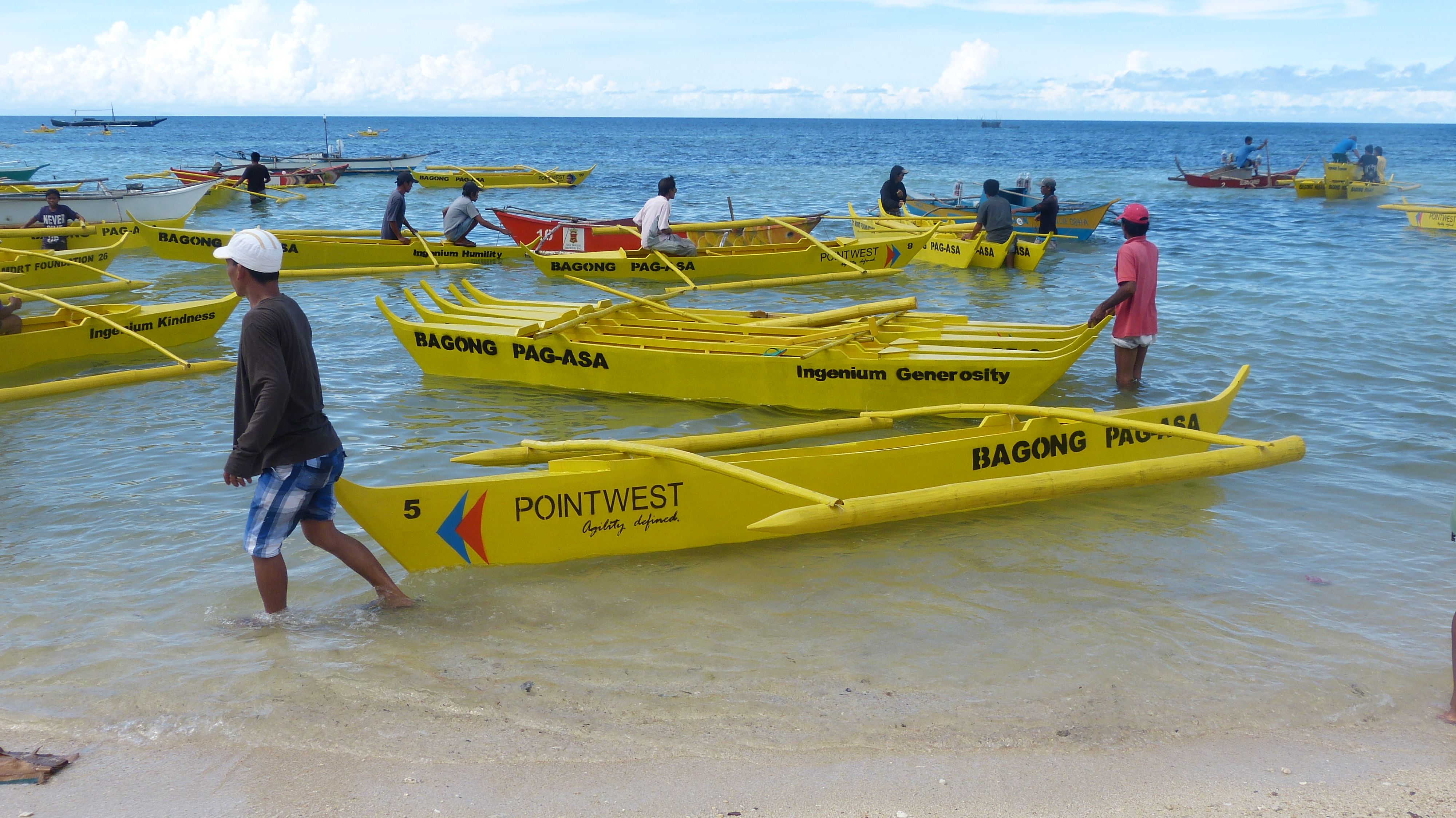 Yellow Boats now ready to sail