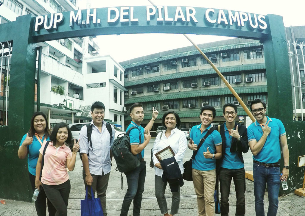 Pointwest visits PUP MH Del Pilar