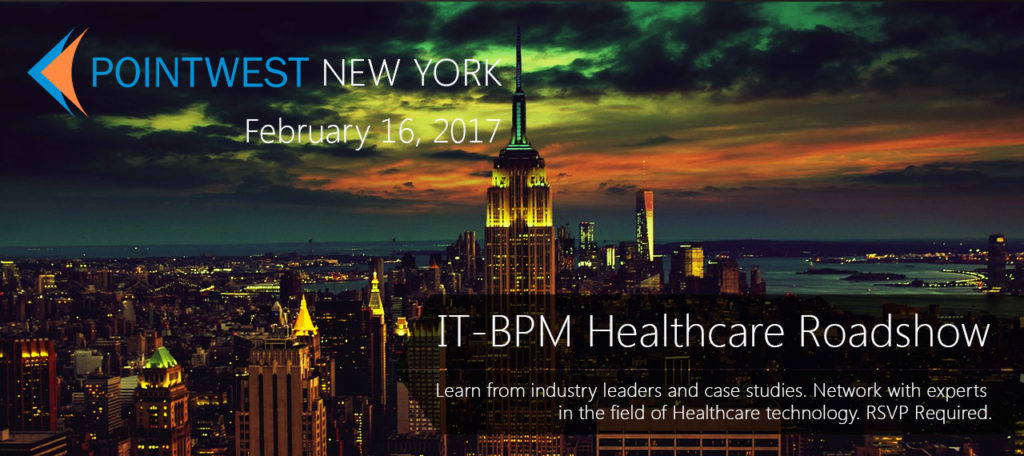 Pointwest Healthcare and Roadshow at New York, Feb 16, 2017