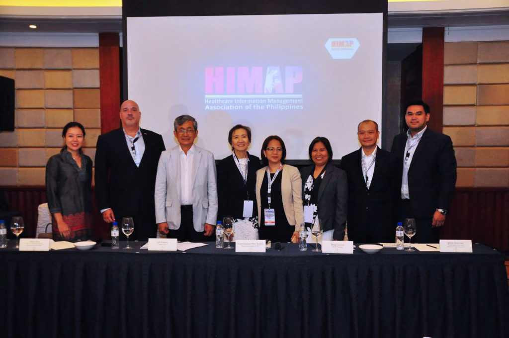 Pointwest President Beng Coronel with HIMAP at the HIMSS Conference Philippines 2016