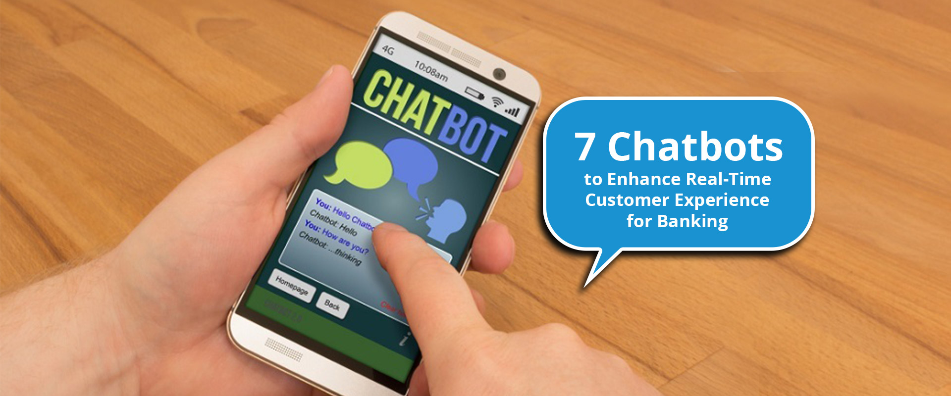 chatbot app for financial services organizations