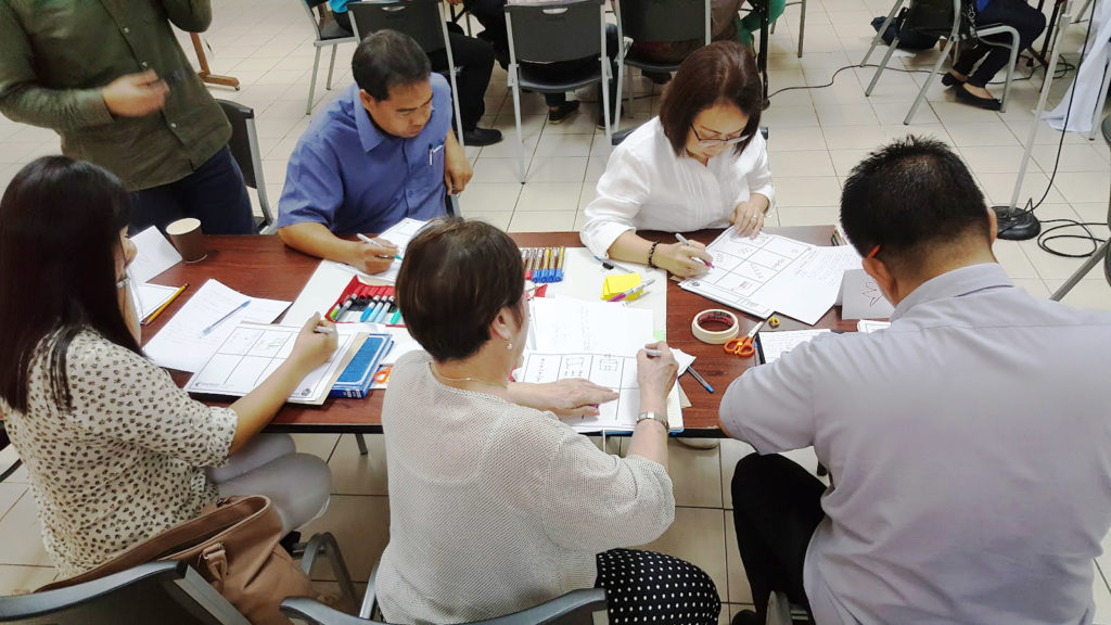 [image] SBCA Faculty ideating solutions