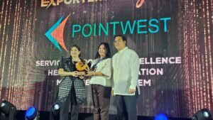 Pointwest wins DTI-EMB NEC Service Excellence Award 
